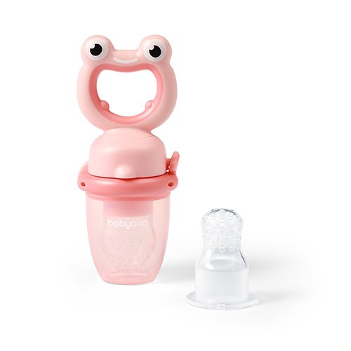Kousátko na krmení Baby Ono FROG růžové