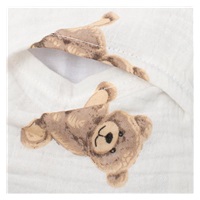 Mušelínový termofor s višňovými peckami New Baby STANDARD bear