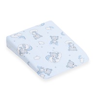 Potah na kojenecký polštář-klin New Baby BASIC 30x37cm blue