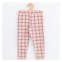 Dětské legíny z teplákoviny New Baby Kindergarten pink