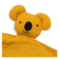 Mušelínový usínáček New Baby Koala mustard (poškozený obal)
