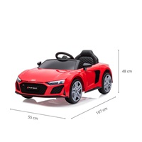 Elektrické autíčko Milly Mally Audi R8 Spyder Red