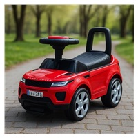 Dětské odrážedlo SUV Baby Mix Prime červené v kůži