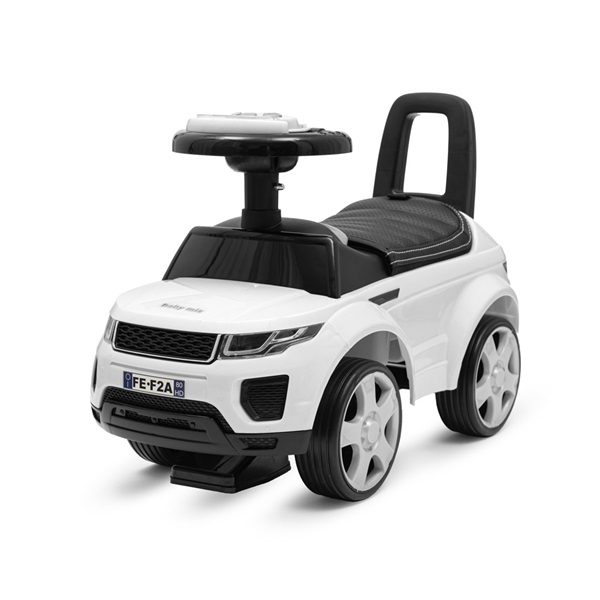 Dětské odrážedlo SUV Baby Mix Prime bílé v kůži