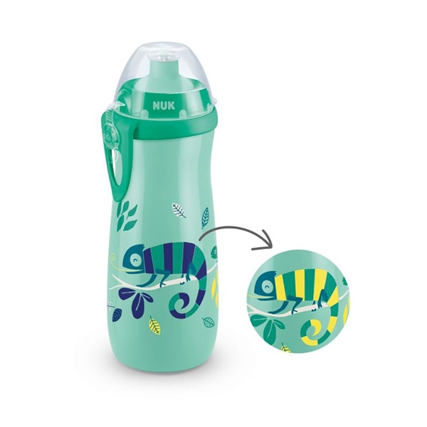 Dětská láhev NUK Sports Cup Chameleon 450 ml