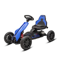 Dětská šlapací motokára Go-kart Baby Mix Speedster modrá