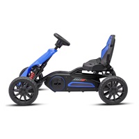 Dětská šlapací motokára Go-kart Baby Mix Speedster modrá