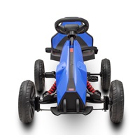 Dětská šlapací motokára Go-kart Baby Mix Speedster modrá