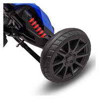 Dětská šlapací motokára Go-kart Baby Mix Speedster modrá
