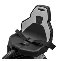 Dětská šlapací motokára Go-kart Baby Mix Speedster bílá