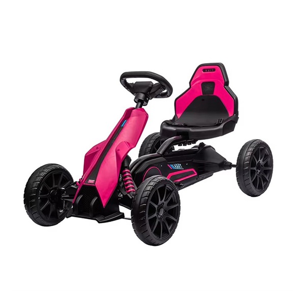 Dětská šlapací motokára Go-kart Baby Mix Speedster růžová