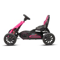 Dětská šlapací motokára Go-kart Baby Mix Speedster růžová