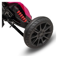 Dětská šlapací motokára Go-kart Baby Mix Speedster růžová