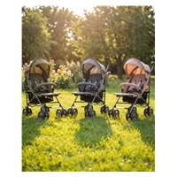 Golfový kočárek Olive Baby Mix šedý