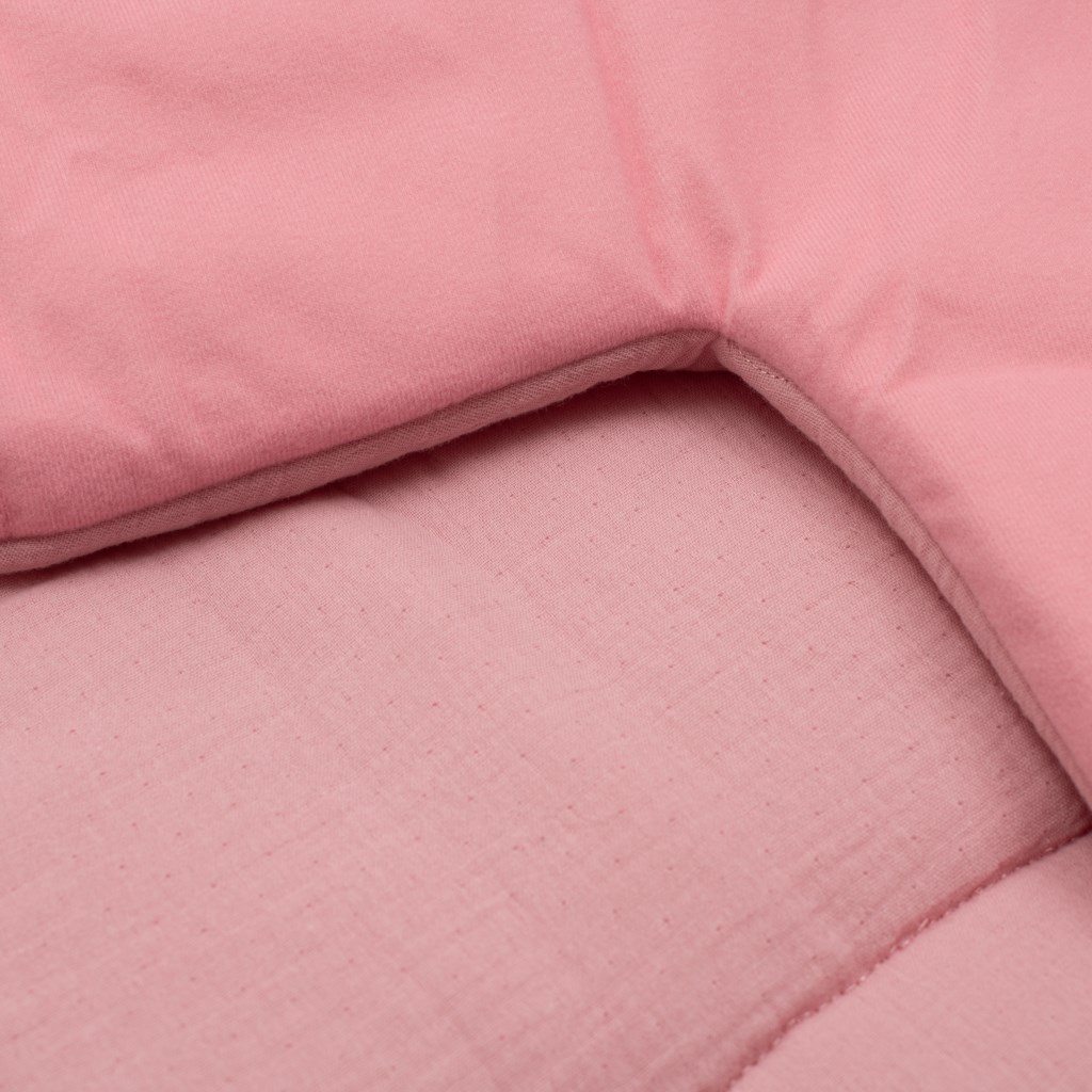 BAZÁREK Mušelínová hrací deka New Baby Maple Leaf pink