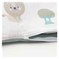 2-dílné ložní povlečení New Baby Safari II 90/120 cm mint