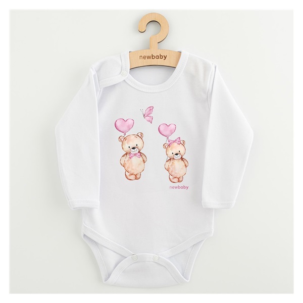 Dětské body s potiskem New Baby Love Bears