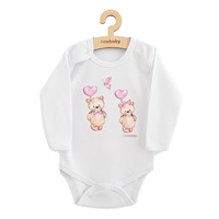 Dětské body s potiskem New Baby Love Bears