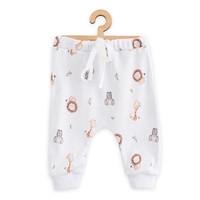 Dětské bavlněné kalhoty Jogger New Baby For Babies safari