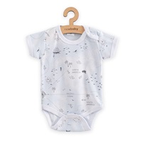Kojenecké body s krátkým rukávem New Baby For Babies ocean