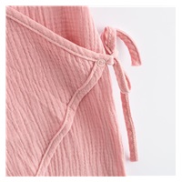 Kojenecký letní mušelínový overal New Baby pink