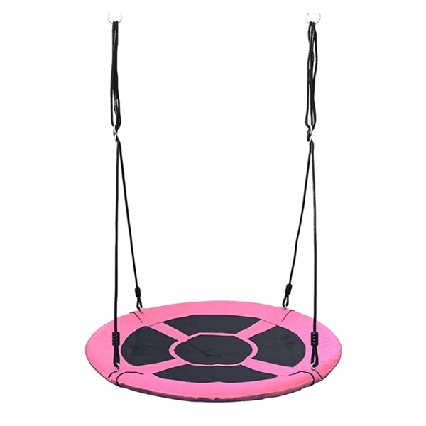 Houpací kruh čapí hnízdo 100 cm Baby Mix růžový