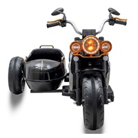 Dětská elektrická motorka SideCar Baby Mix černá