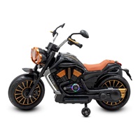 Dětská elektrická motorka SideCar Baby Mix černá