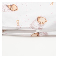 2-dílné ložní povlečení New Baby Sweet teddy bear 90/120 cm pink
