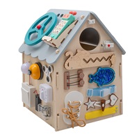 Activity Board Domeček LED Montessori Baby Mix