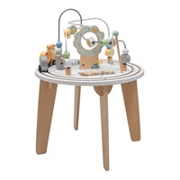 Dřevěný multifunkční stoleček Montessori Baby Mix
