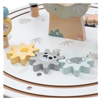 Dřevěný multifunkční stoleček Montessori Baby Mix