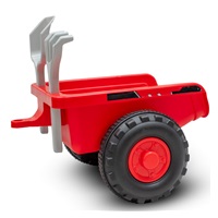 Dětské odrážedlo traktor s vlečkou Benny Baby Mix červený