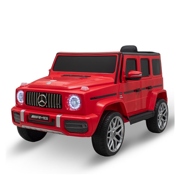 Elektrické autíčko Baby Mix Mercedes-Benz G63 AMG červené
