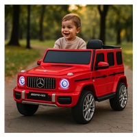 Elektrické autíčko Baby Mix Mercedes-Benz  G63 AMG červené