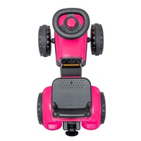 Dětské odrážedlo traktor s vlečkou Benny Baby Mix růžový