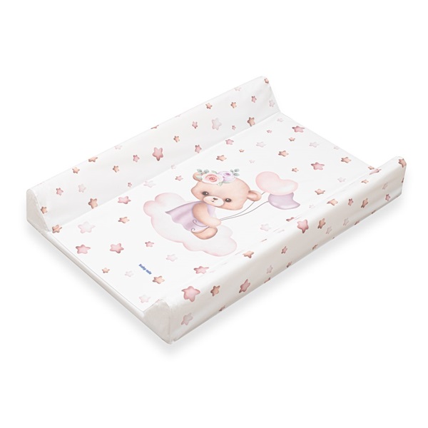 Přebalovací nástavec Baby Mix Medvídek 47x70cm růžová