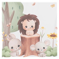 Přebalovací nástavec Baby Mix Lesní zvířátka 47x70cm
