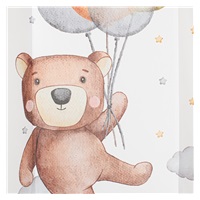 Přebalovací nástavec Baby Mix Medvídek s balónkem 47x70cm