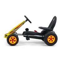 Dětská šlapací motokára Go-kart Milly Mally Viper růžová(poškozený obal)