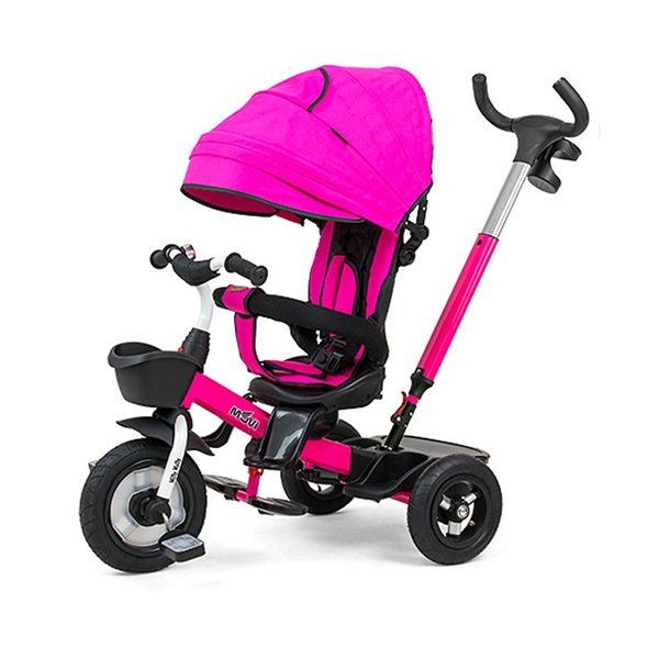 Dětská tříkolka Milly Mally Movi pink (poškozený obal)