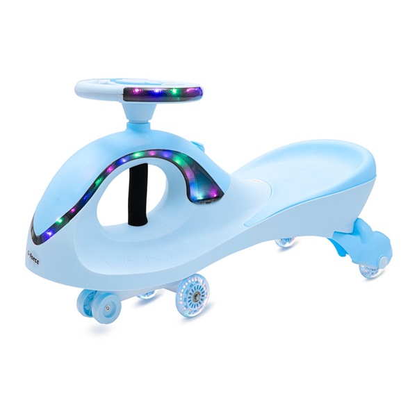 Gravitační odrážedlo pro děti s LED Baby Mix G-Force baby blue (poškozený obal)