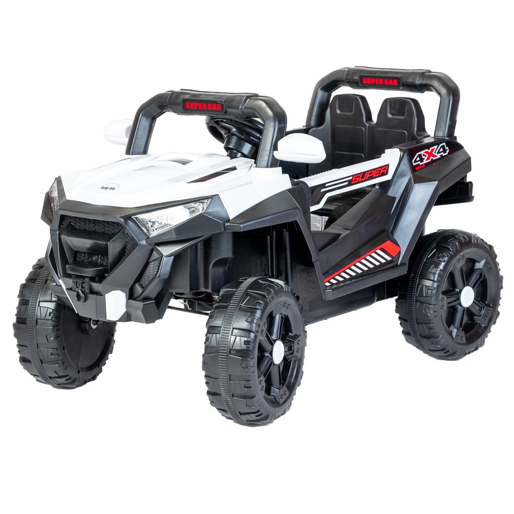 Elektrické autíčko Buggy Baby Mix Space bílá (poškozený obal)