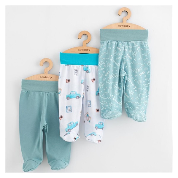 Kojenecké polodupačky New Baby Classic II 3ks boy