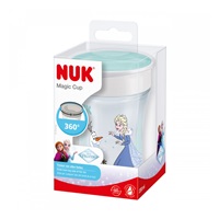Dětský hrníček Mini Magic NUK 360° s víčkem Frozen Elsa 230 ml