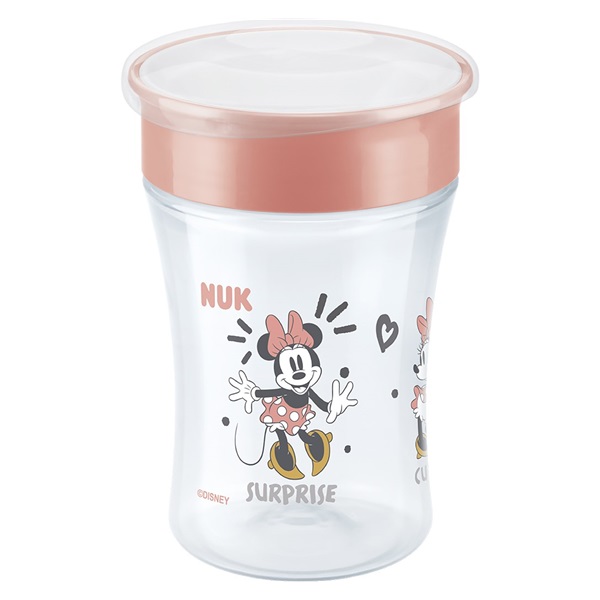 Dětský hrníček Magic NUK Cup Minnie (8+ m.) NUK 360°