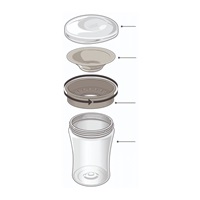 Dětský hrníček Magic NUK Cup Minnie (8+ m.) NUK 360°