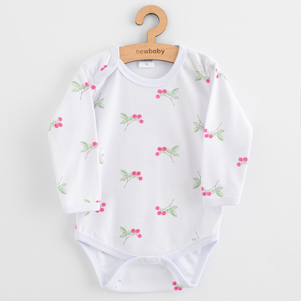 Kojenecké body New Baby Classic II raspberry vel. 86 (12-18m)
