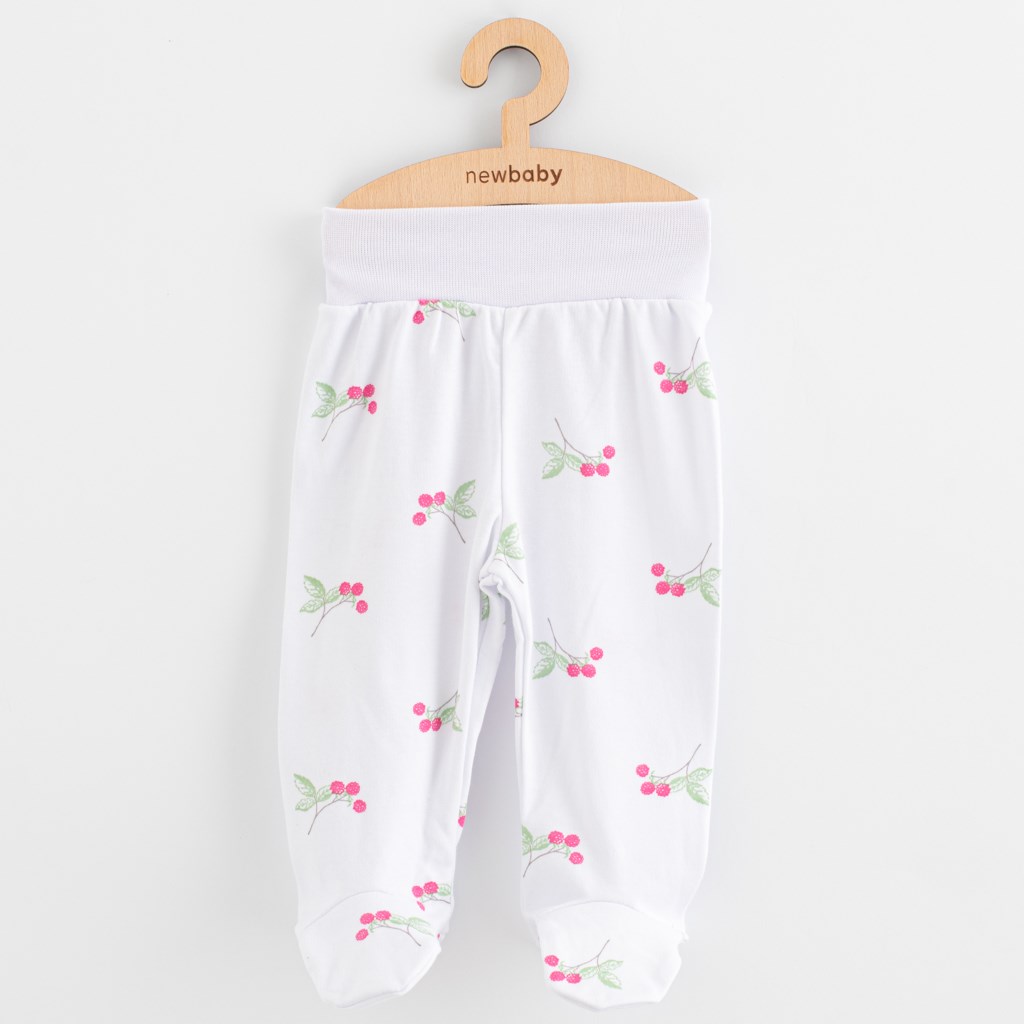 Kojenecké polodupačky New Baby Classic II raspberry vel. 74 (6-9m)