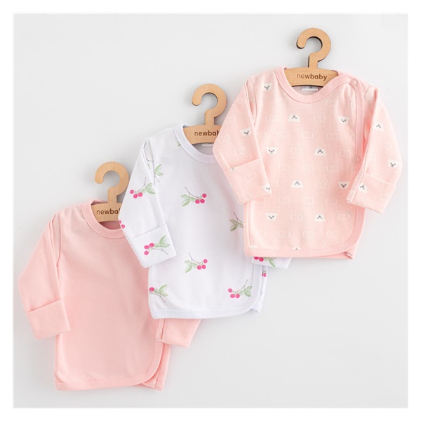 Kojenecká košilka New Baby Classic II 3ks girl